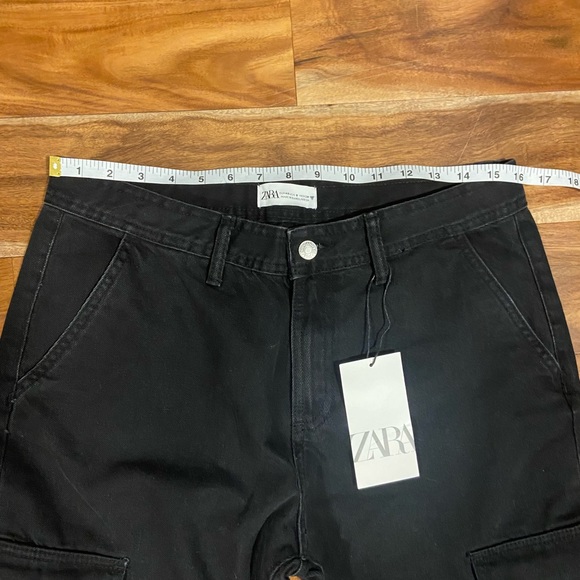 ZARA || Cargo Split Jeans || NWT - Picture 5 of 6